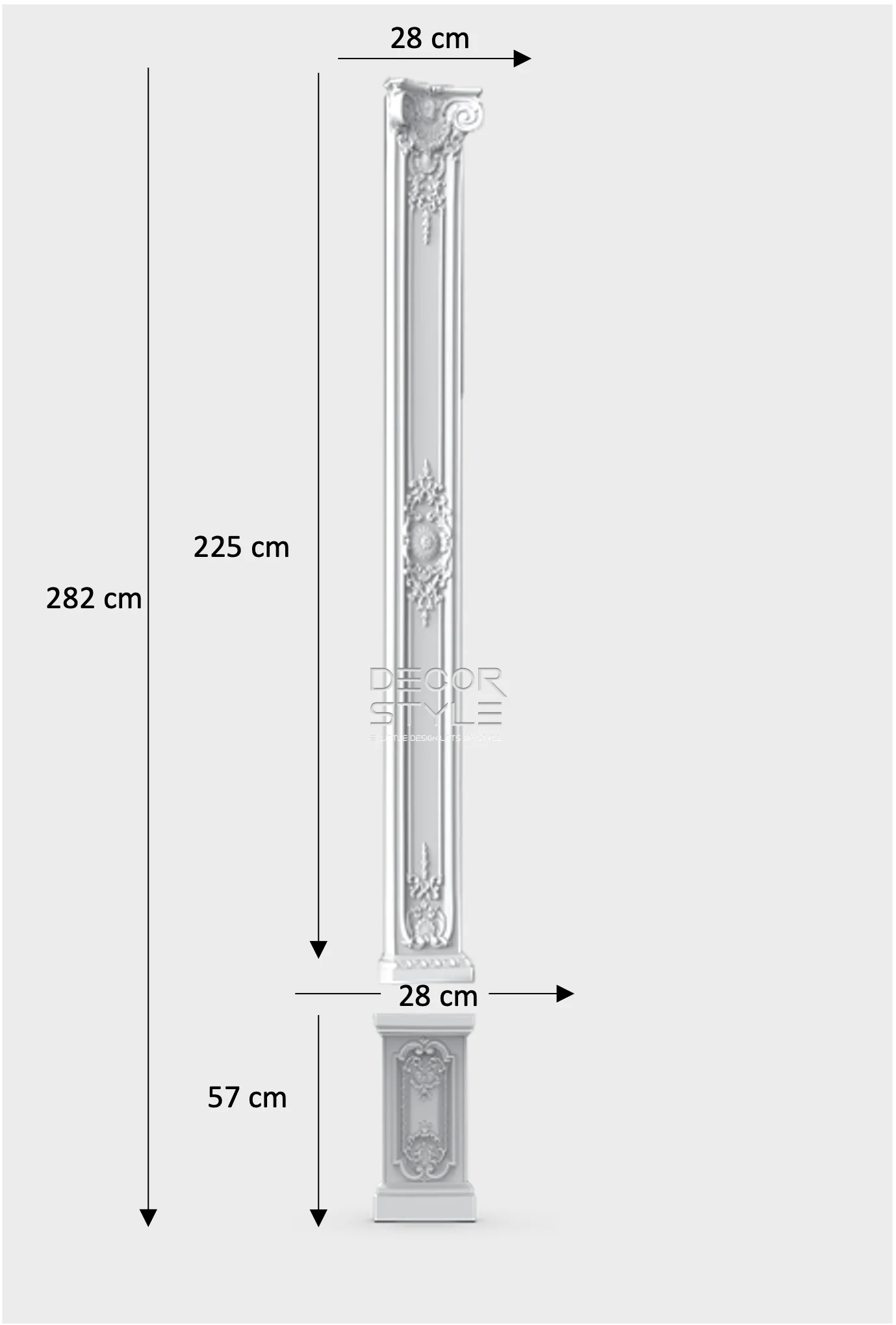 עמוד דקורטיבי | DECORATIVE PILLAR - Image 2